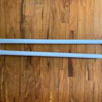 Telaio doccia 69X69 alluminio e plastica angolare