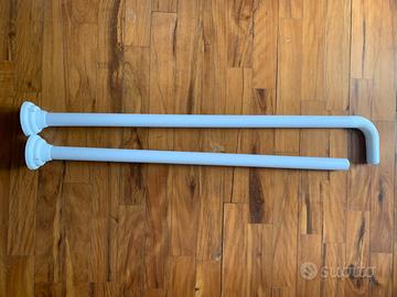 Telaio doccia 69X69 alluminio e plastica angolare