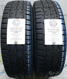 2 GOMME 215 70 15C MICHELIN A73357