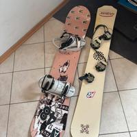 TAVOLE SNOWBOARD + SCARPONI