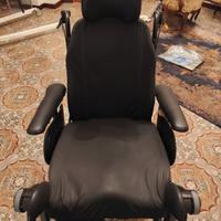 Sedia a rotelle basculante