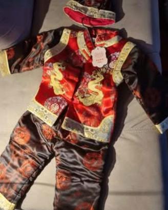 Costume carnevale bambino cinese originale