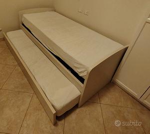 Divano letto + letto a scomparsa