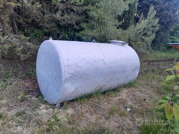 serbatoio zincato 3000 litri