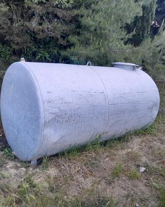serbatoio zincato 3000 litri