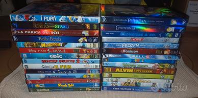 Lotto 28 DVD Cartoni Animazione Disney DreamWorks