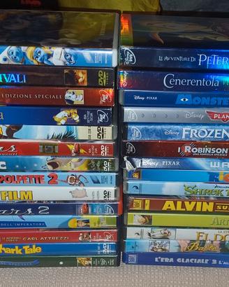 Lotto 28 DVD Cartoni Animazione Disney DreamWorks