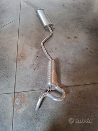marmitta completa fiat punto prima serie 