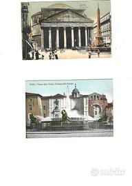 cartoline antiche cromolitografiche Roma
