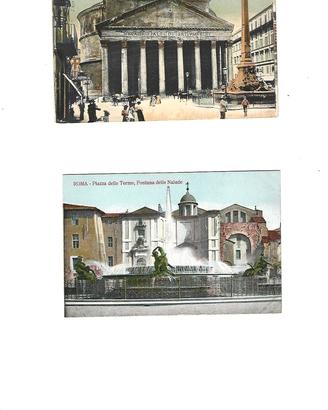cartoline antiche cromolitografiche Roma