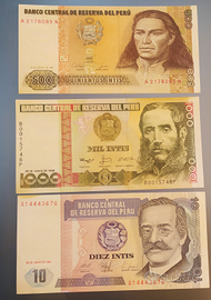 Banconote Peru'