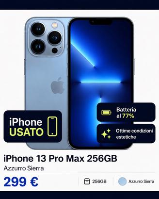 Iphone 13 pro max 256 gb