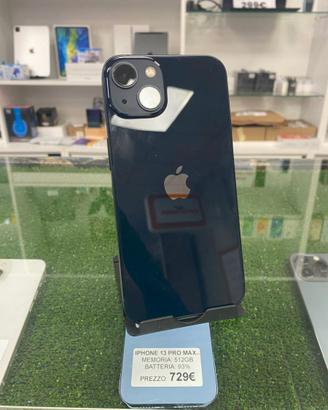 iPhone 13 | Nero | 128GB | Garanzia 1 anno