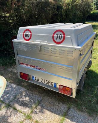 Carrello trasporto cani