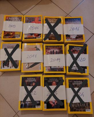 National Geographic in italiano  annate complete