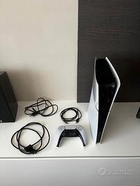 Playstation 5 Digital (PS5)+ Garanzia+  Dualshock