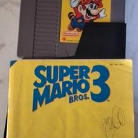cartuccia videogioco nes Super Mario Bros 3