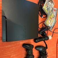Ps3 + camera eye + move + 3 giochi + 2 joystick