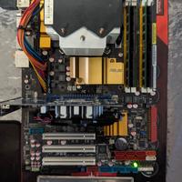 Asus P5Q + Intel Core 2 Quad Q8400+ 8Gb RAM