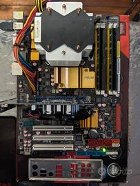 Asus P5Q + Intel Core 2 Quad Q8400+ 8Gb RAM