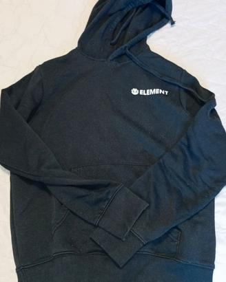 Felpa Element Uomo Taglia XS Nera