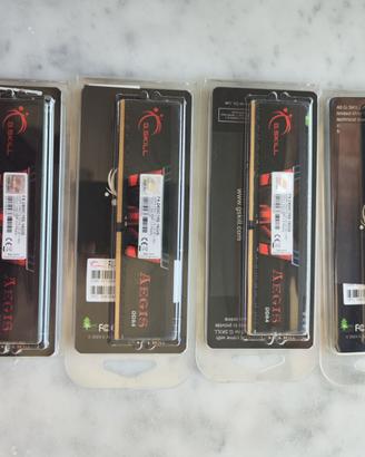 AEGIS G.SKILL DDR4 - 16 GB -F4 2400C15S 16GIS 64GB
