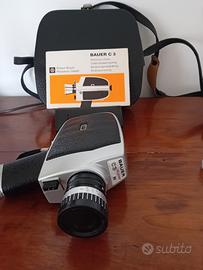 Cinepresa Bauer C3 e Faretto alogeno