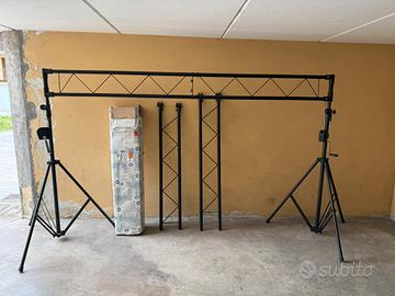 Americana con stativi sollevamento ad Argano.