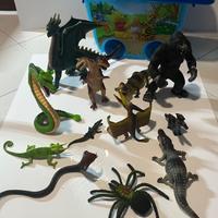 Animali in gomma