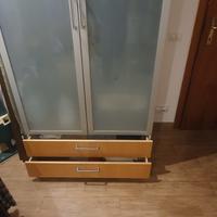 Armadio Ikea a due ante con cassetti FREEE