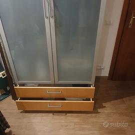 Armadio Ikea a due ante con cassetti FREEE