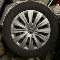 4 cerchi e copricerchio originali golf  7 go
