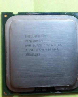 Intel pentium cpu 640 -3,2 Ghz.- sl7z8 socket 775