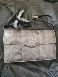 Borsa/pochette vintage in lucertola