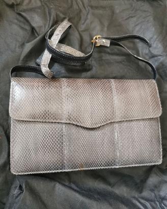 Borsa/pochette vintage in lucertola