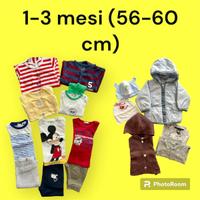 ABBIGLIAMENTO PRIMAVERILE BAMBINO 1-3 MESI