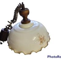 Lampadario a sospensione in vetro