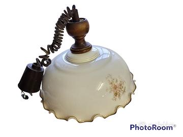 Lampadario a sospensione in vetro