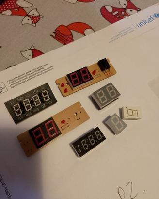 display a 7 segmenti LED