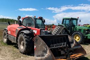 Manitou sollevatore telescopico usato modello MLT 