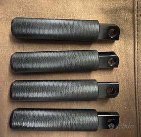4 Pedane Harley Poggiapiedi  V Rod Dyna Sportster