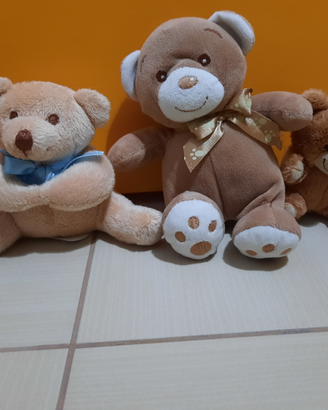 Peluches vari tipologie