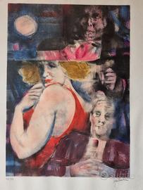 REMO Squillantini litografia 50x 70