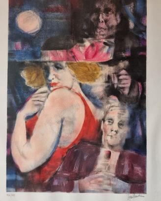 REMO Squillantini litografia 50x 70