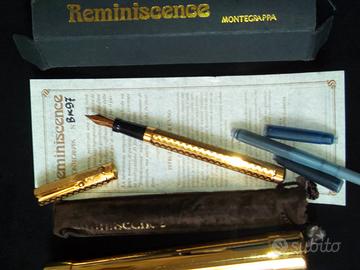 stilografica Montegrappa Reminiscence Oro 24 k Arg