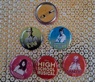 spille pins a bottone High school Musical