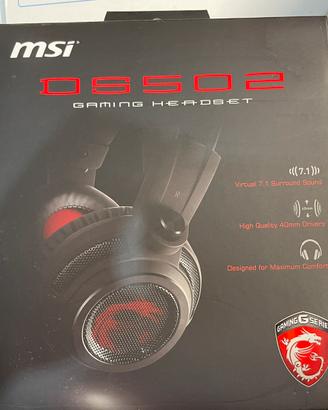 Cuffia da gaming MSI DS502