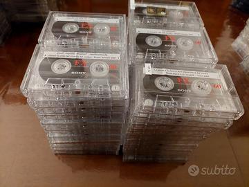 50 audiocassette Sony FX usate 