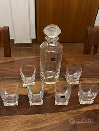 Servizio whisky cristal sevres