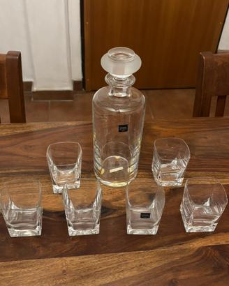 Servizio whisky cristal sevres